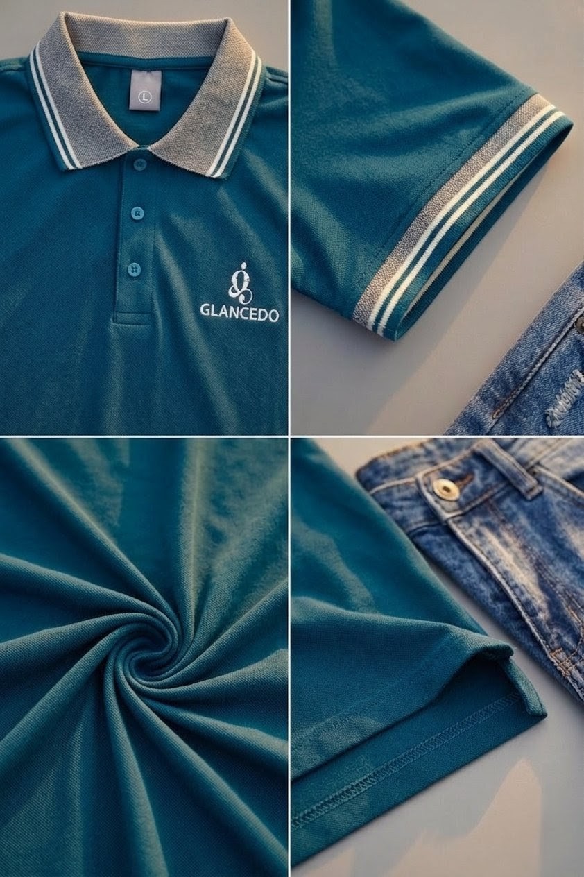 Men Polo Shirts 100% Cotton