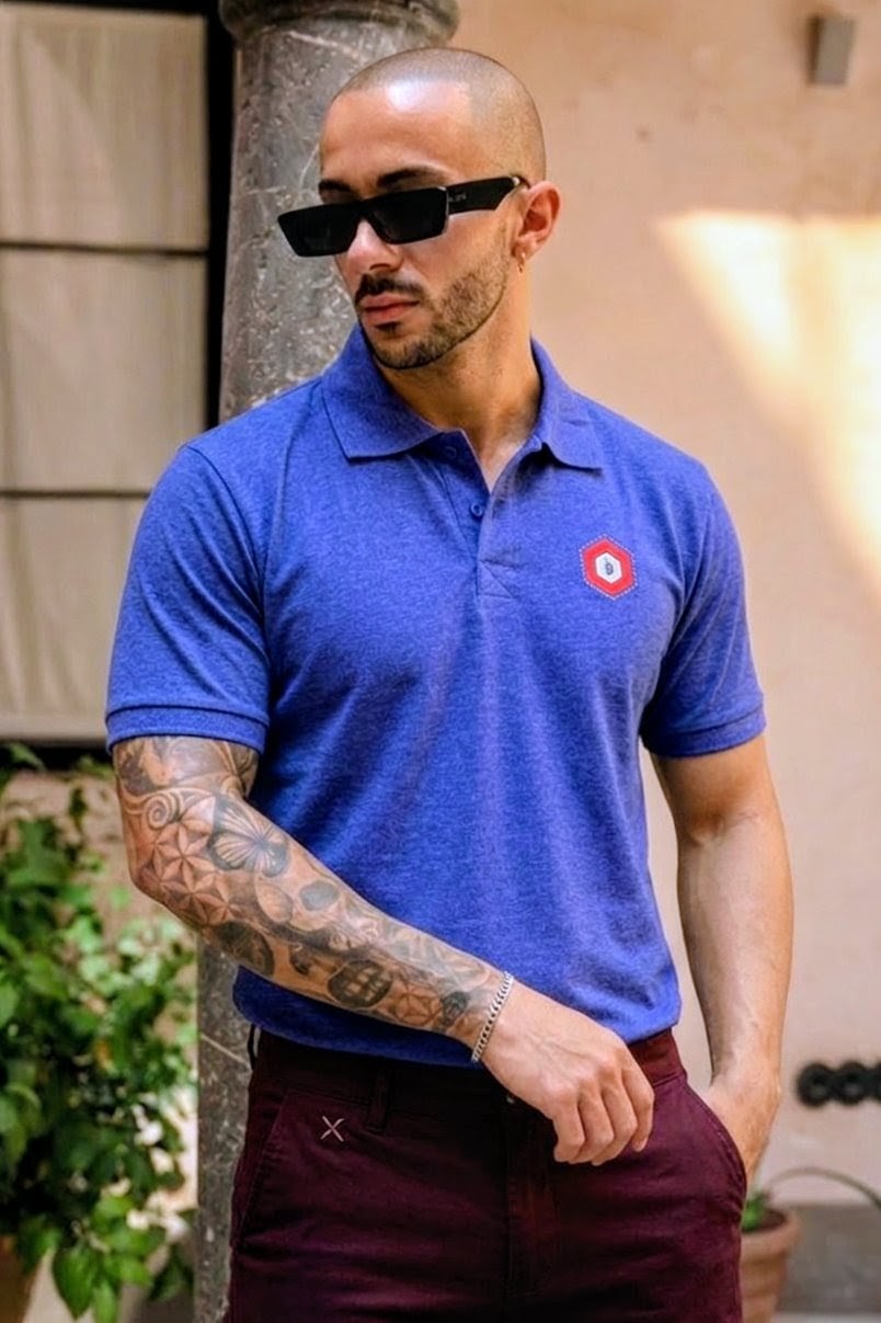 GL-10019 Royal Blue Polo Shirt Single Jersey