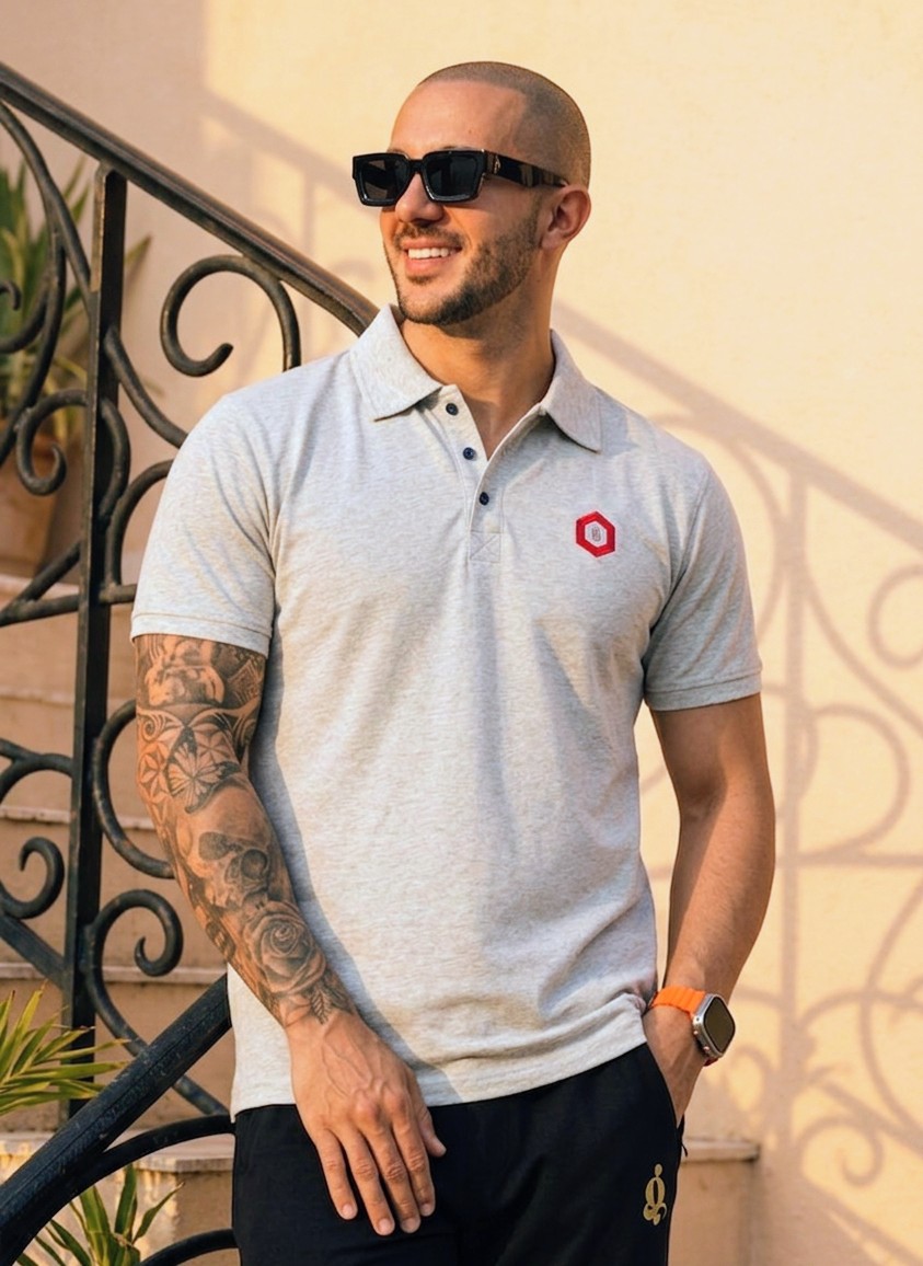 GL-10019 White Polo Shirt Single Jersey