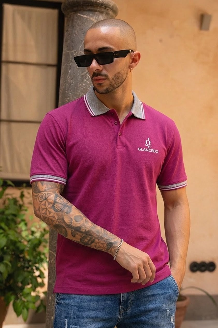 GL-10014 Maroon Polo Shirt