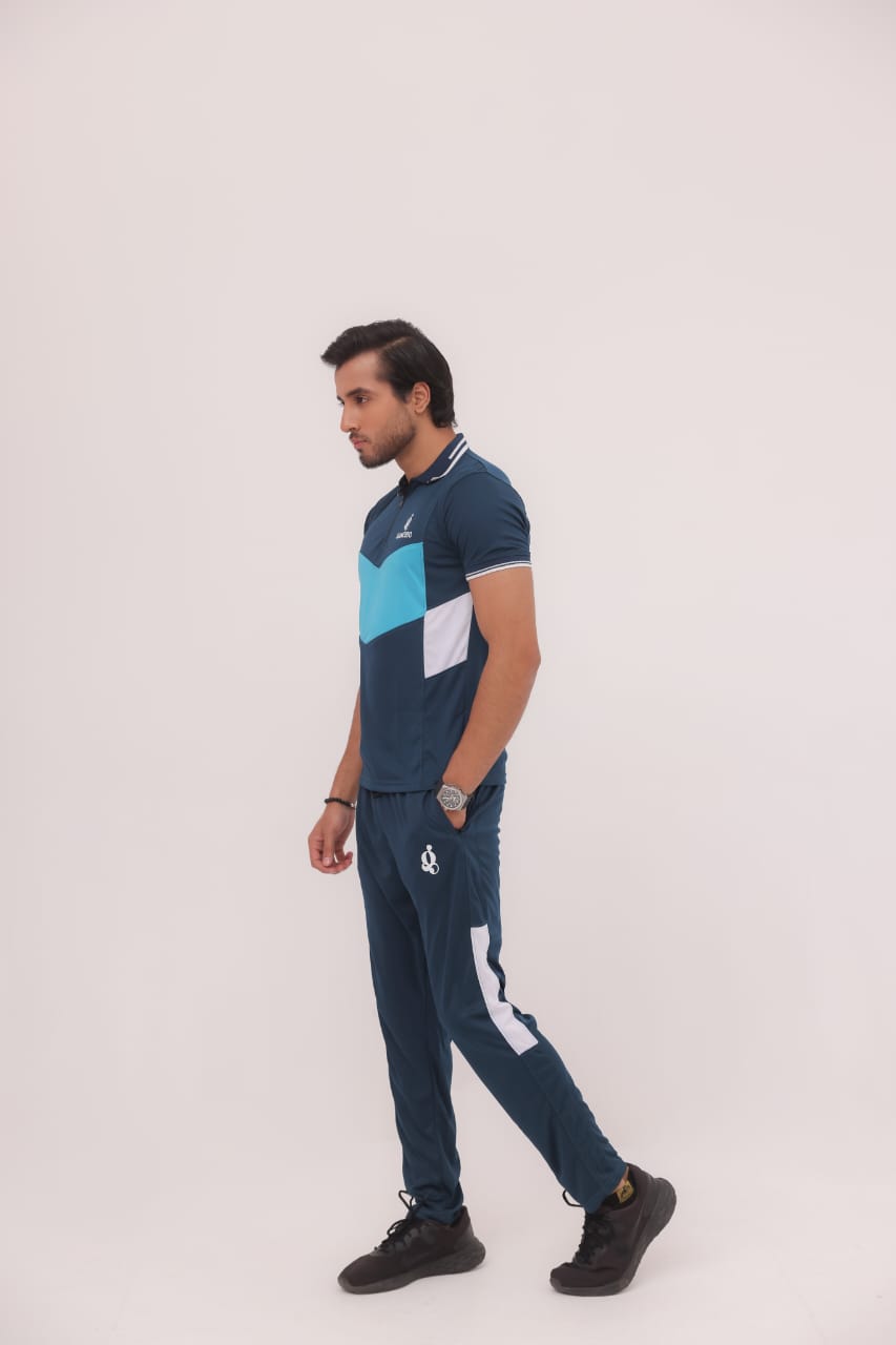 Dri Fit Tracksuit zink zip polo